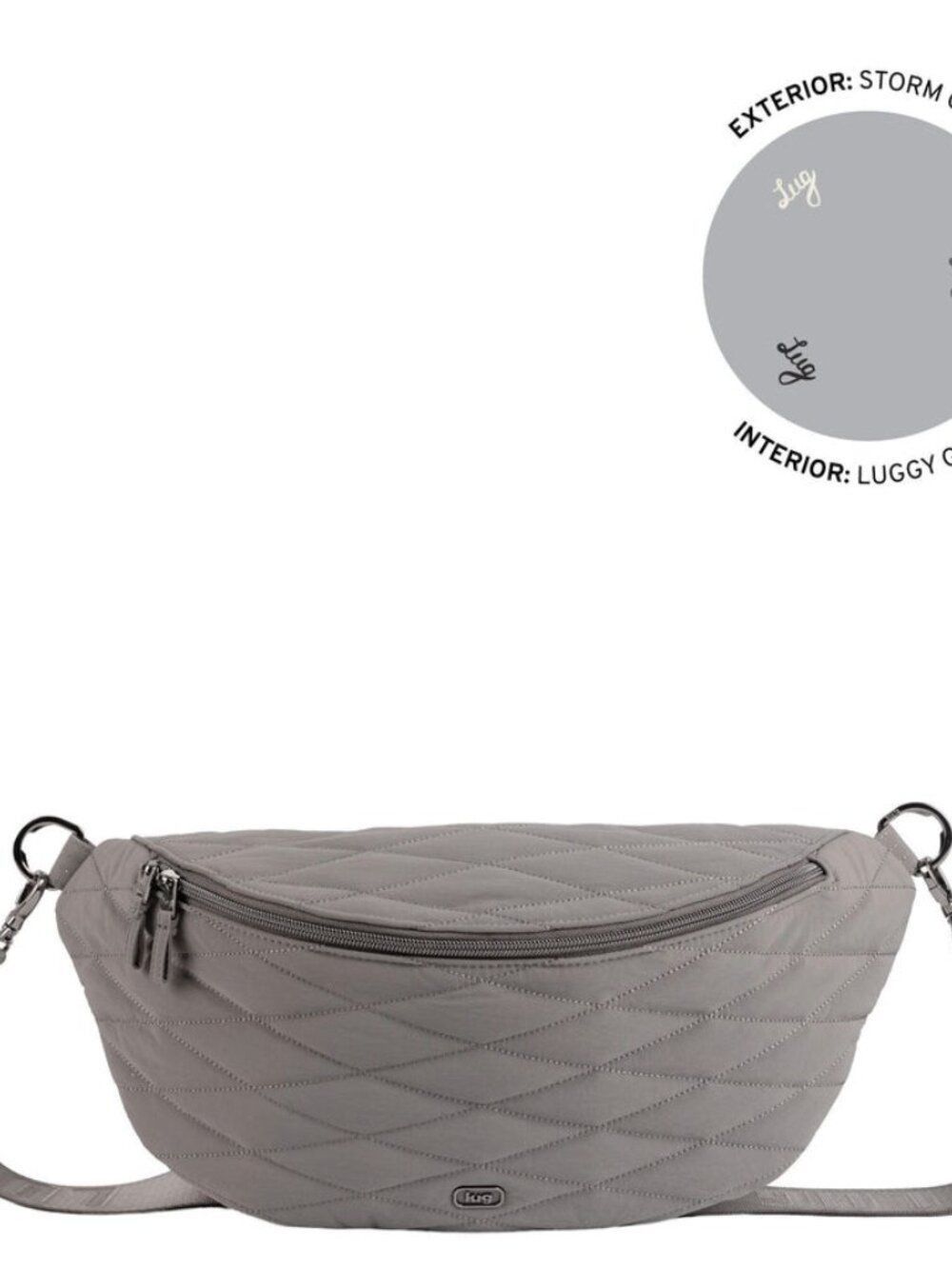 LUG - Bemo CloudGo Sling Bag in Storm Grey